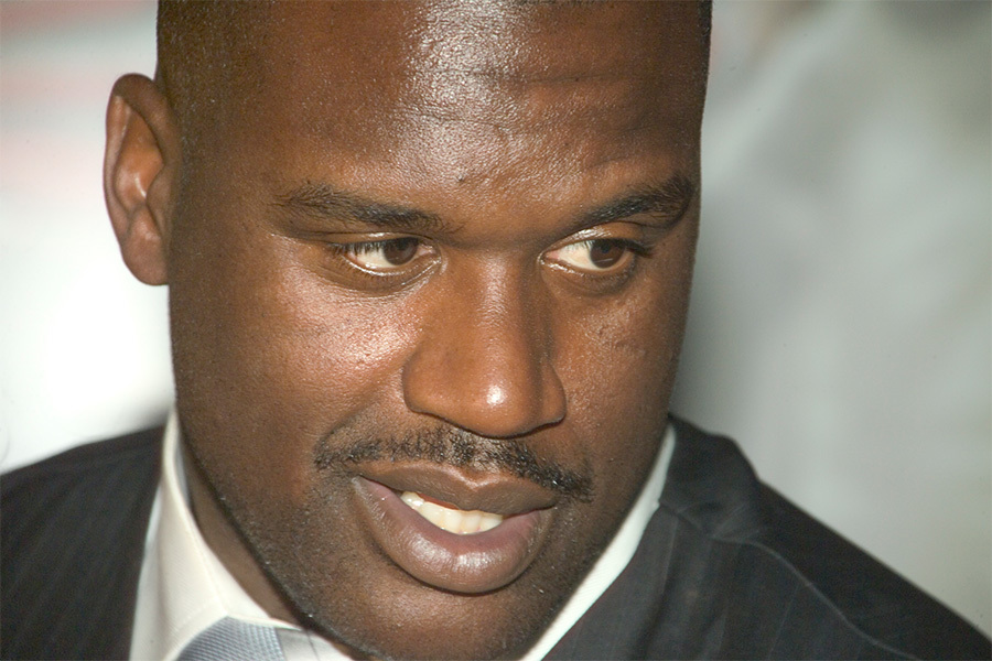 Basketball star Shaquille O’Neal