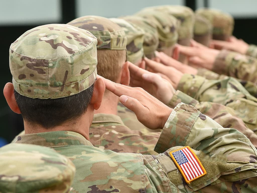 Military soldiers