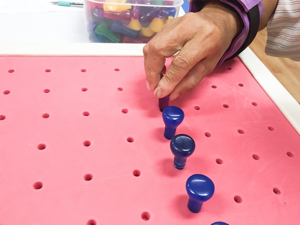 ALS occupational therapy activity