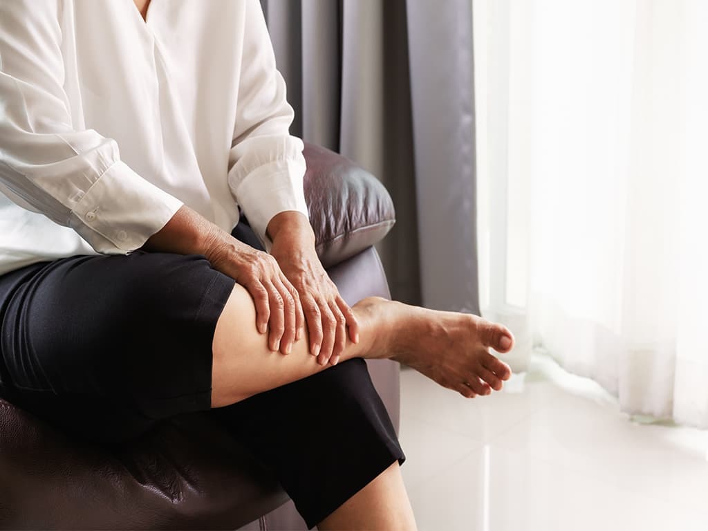 ALS patient with muscle cramps