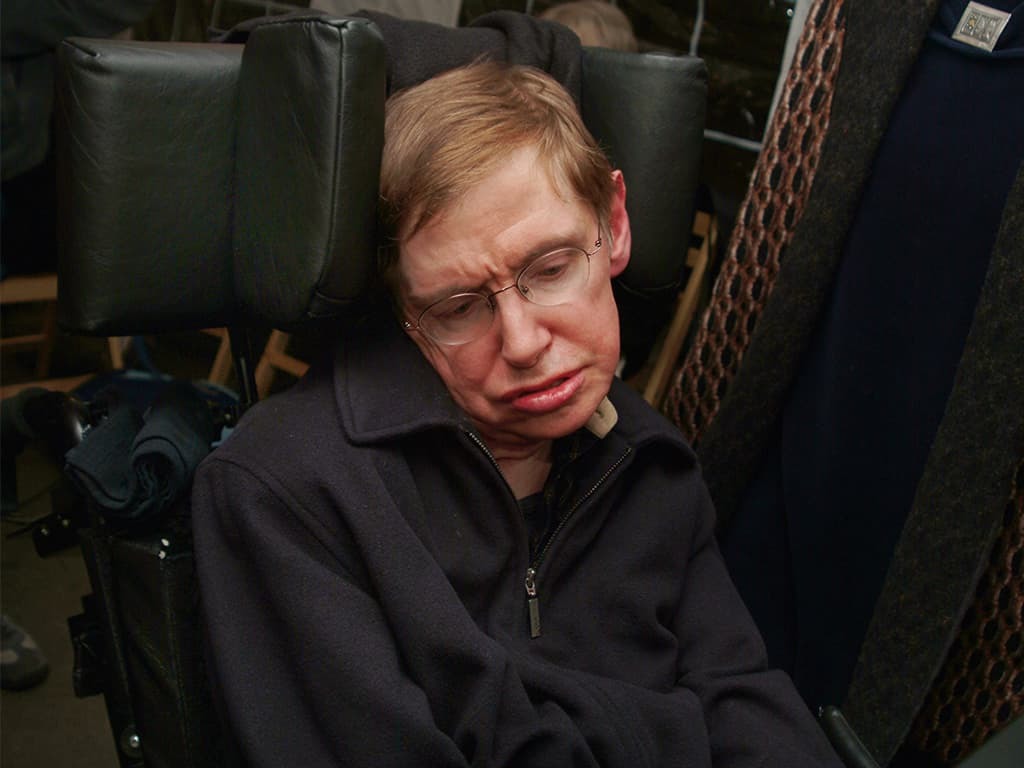 Stephen Hawking diagnosed with ALS at a young age