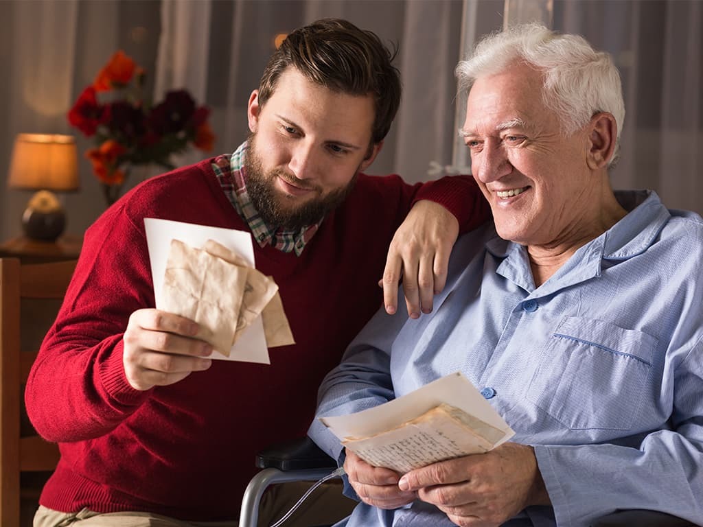 ALS patient with dementia